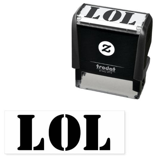 LOL Self Inking Stamp Zelfinktende Stempel (In situ)
