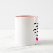 Lol, smh, omg, lmao, brb gebruikt niemand RE.. Tweekleurige Koffiemok (Center)