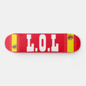 LOL SPANJE Skateboard (Horizontaal)