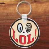 LOL-tekstkop Sleutelhanger (Voorkant)