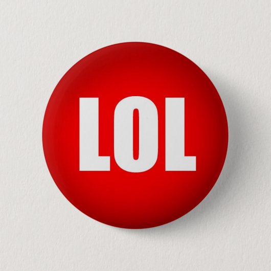 LOL-toets Ronde Button 5,7 Cm (Voorkant)