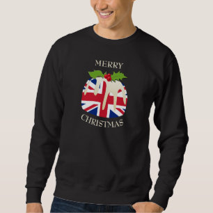 lol UNION JACK UK     Kerstpudding Trui