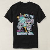 LOL Verrassend dat ik het meisje ben van de Glam. T-shirt (Design voorkant)