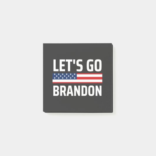 lol voor brandon chant joe biden , grappige slange post-it® notes (Voorkant)