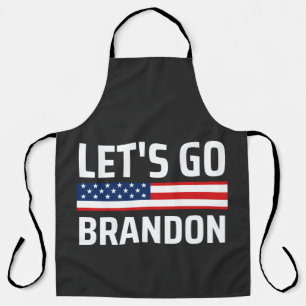 lol voor brandon chant joe biden , grappige slange schort