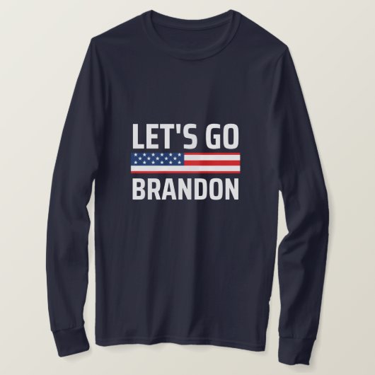 lol voor brandon chant joe biden , grappige slange t-shirt (Design voorkant)
