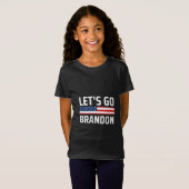 lol voor brandon chant joe biden , grappige slange t-shirt (Voorkant volledig)