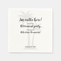 Lol Wegwezen Palmbomen Pensioenfeestje