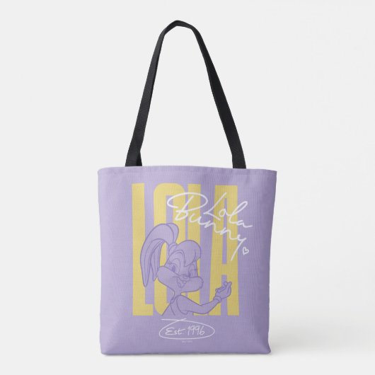 Lola 1996 Vibe Tote Bag (Achterkant)