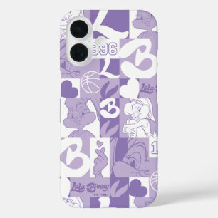 Lola '96-rasterpatroon iPhone 16 hoesje