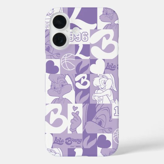 Lola '96-rasterpatroon Case-Mate iPhone case (Achterkant)