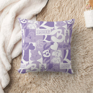 Lola '96-rasterpatroon kussen