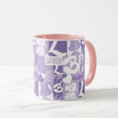 Lola '96-rasterpatroon mok (Voorkant rechts)