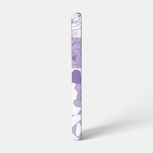 Lola '96-rasterpatroon samsung galaxy hoesje (Linkerkant)