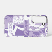 Lola '96-rasterpatroon samsung galaxy hoesje (Achterkant horizontaal)