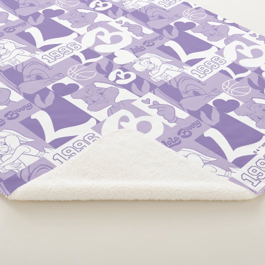 Lola '96-rasterpatroon sherpa deken (3/4)