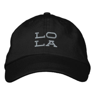 Lola Baseball Hat Geborduurde Pet