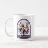 Lola  Bloemen Grootmoeder Koffiemok (Links)