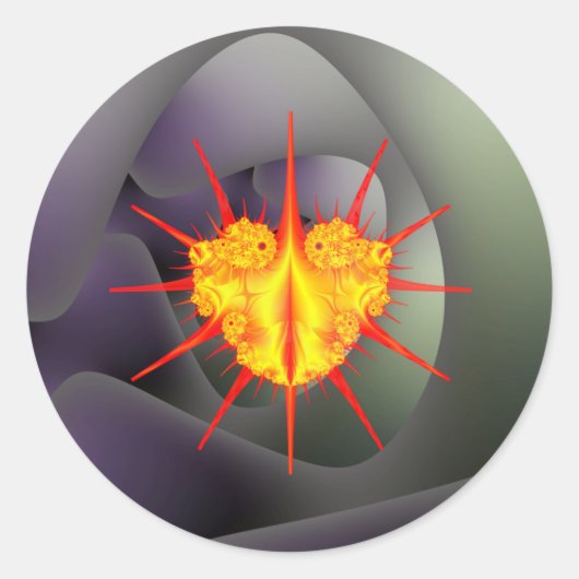 Lola Bug Ronde Sticker (Voorkant)