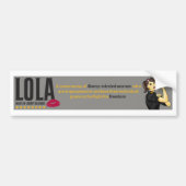 LOLA BUMPERSTICKER (Voorkant)