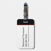 Lola Bunny Bepaal je vibe Bagagelabel (Achterkant verticaal)