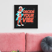 Lola Bunny Bepaal je vibe Canvas Afdruk (Insitu (Woonkamer))