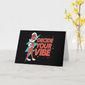 Lola Bunny Bepaal je vibe Kaart (Gele Bloem)