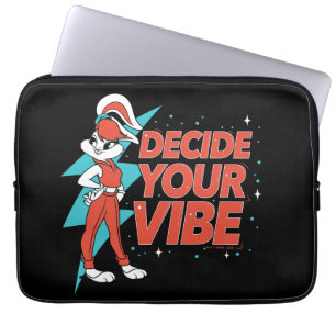 Lola Bunny Bepaal je vibe Laptop Sleeve