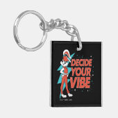 Lola Bunny Bepaal je vibe Sleutelhanger (Voorkant Links)