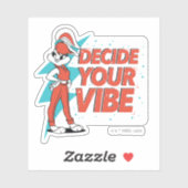 Lola Bunny Bepaal je vibe Sticker (Vel)