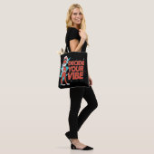 Lola Bunny Bepaal je vibe Tote Bag (Op model)