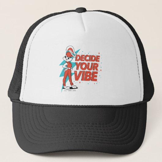 Lola Bunny Bepaal je vibe Trucker Pet (Voorkant)