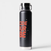 Lola Bunny Bepaal je vibe Waterfles (Achterkant)