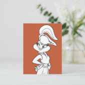 Lola Bunny Casual Briefkaart (Staand voorkant)