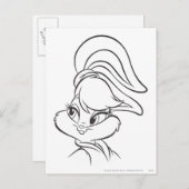 Lola Bunny Express Briefkaart (Voorkant / Achterkant)