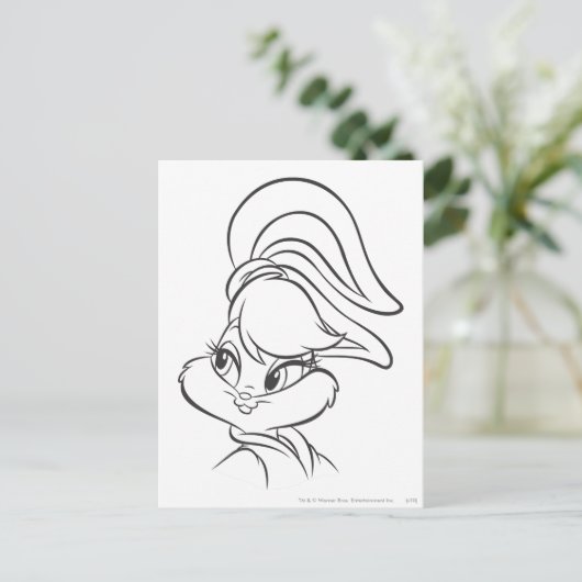 Lola Bunny Express Briefkaart (Staand voorkant)
