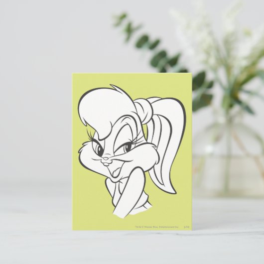 Lola Bunny Expressive 2 Briefkaart (Staand voorkant)