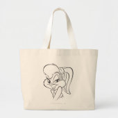 Lola Bunny Expressive 2 Grote Tote Bag (Voorkant)