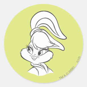 Lola Bunny Expressive Ronde Sticker