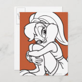 Lola Bunny Flirty Briefkaart (Voorkant / Achterkant)