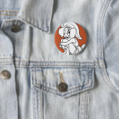 Lola Bunny Flirty Ronde Button 5,7 Cm (In situ)