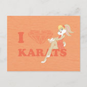 Lola Bunny I Hart Karats Briefkaart (Voorkant)
