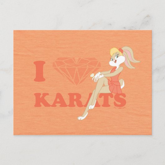 Lola Bunny I Hart Karats Briefkaart (Voorkant)