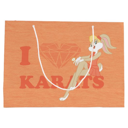 Lola Bunny I Hart Karats Groot Cadeauzakje (Achterkant)