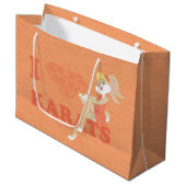Lola Bunny I Hart Karats Groot Cadeauzakje (Voorkant Gekanteld)