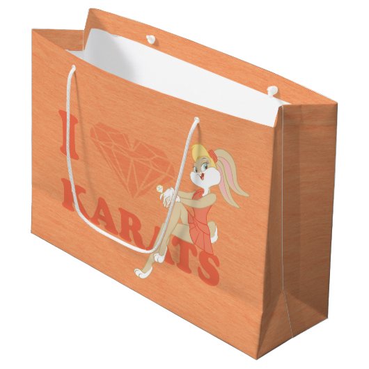 Lola Bunny I Hart Karats Groot Cadeauzakje (Voorkant Gekanteld)