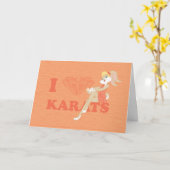 Lola Bunny I Hart Karats Kaart (Gele Bloem)