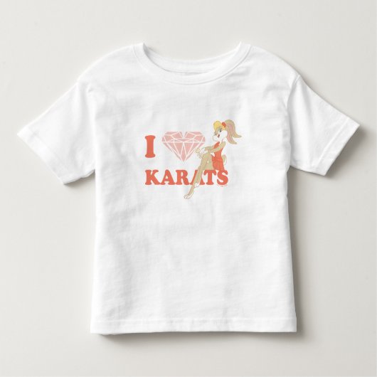 Lola Bunny I Hart Karats Kinder Shirts (Voorkant)