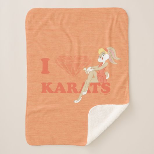 Lola Bunny I Hart Karats Sherpa Deken (Voorkant)