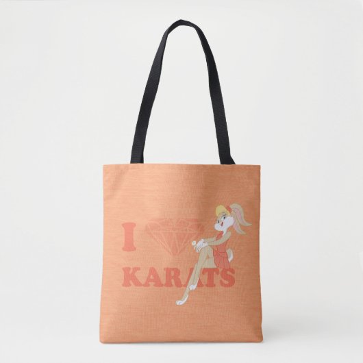 Lola Bunny I Hart Karats Tote Bag (Voorkant)